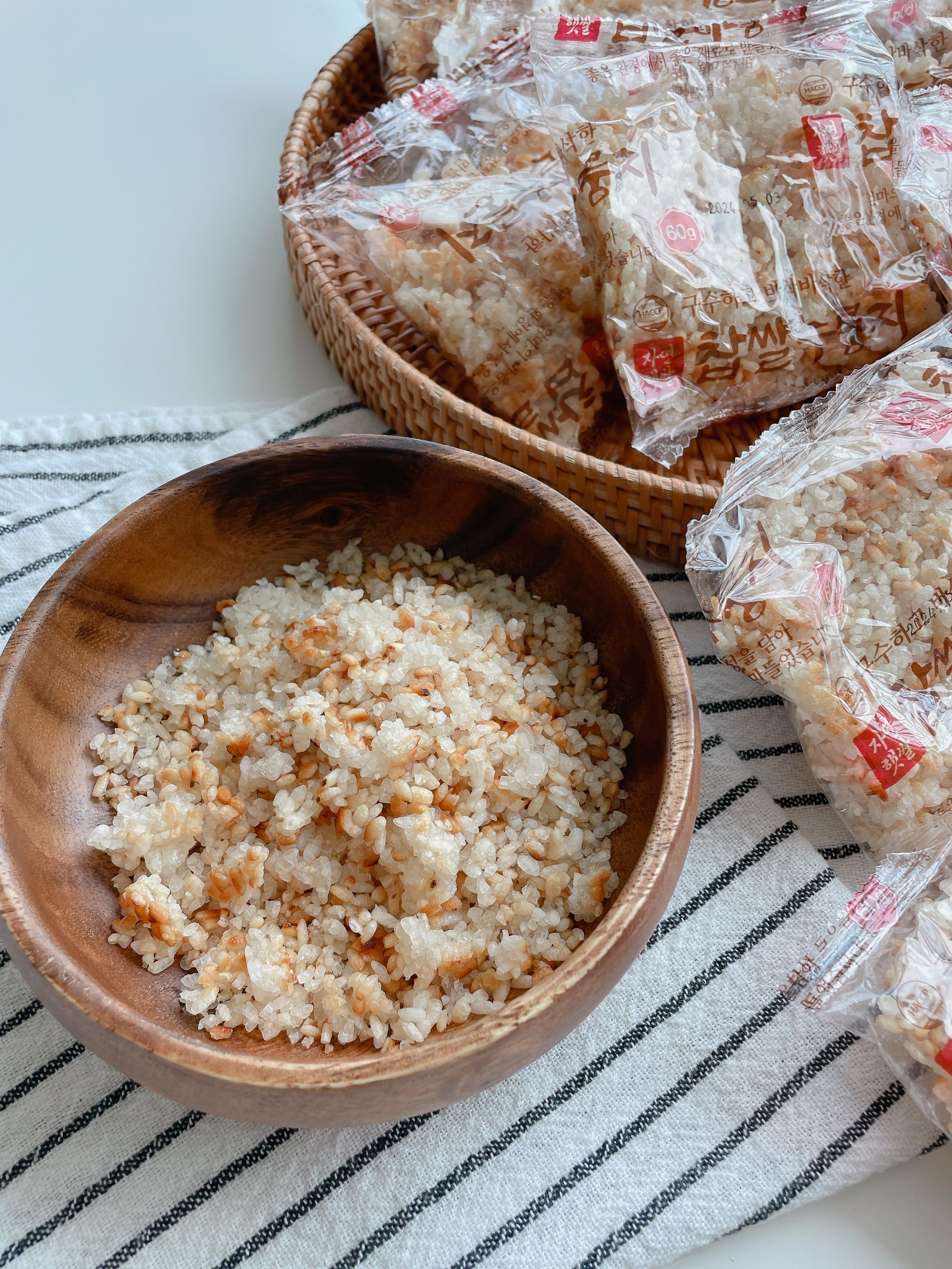 자연햇쌀 찹쌀누룽지 60g 20봉 40봉