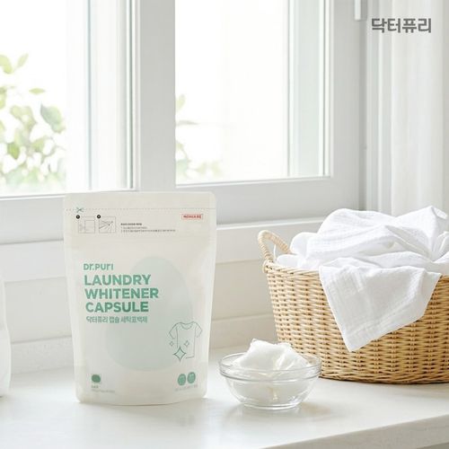 닥터퓨리 국내산 과탄산소다 캡슐 표백제 13g 30개입