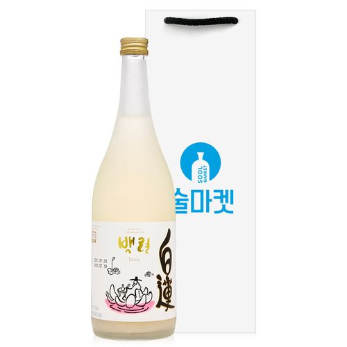 신평양조 백련막걸리 미스티 7도 750ml 김용세명인