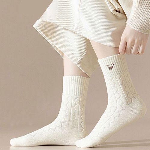 곰돌이 도톰 골지 양말 5종세트