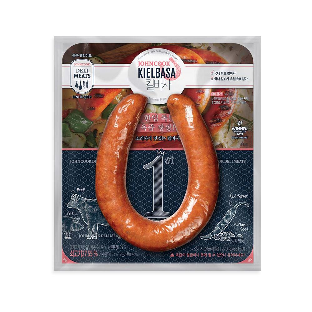 존쿡 델리미트 킬바사 270g