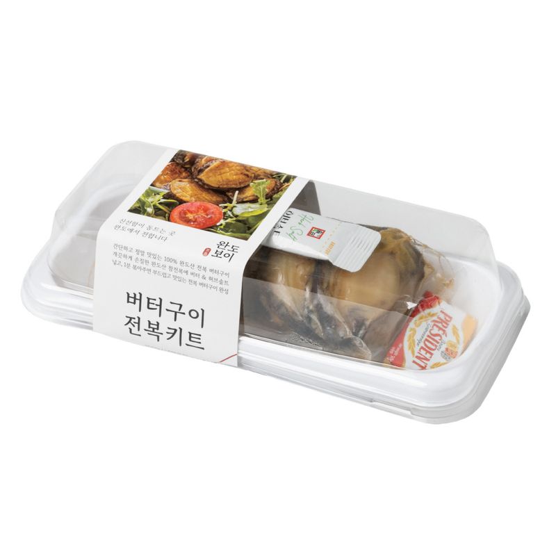 완도보이 버터구이 전복키트 1+1
