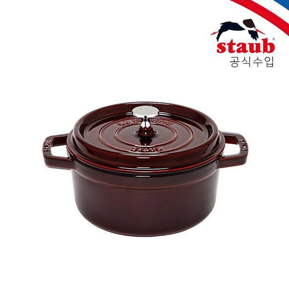 스타우브 원형 꼬꼬떼 22cm 석류레드 ST102287