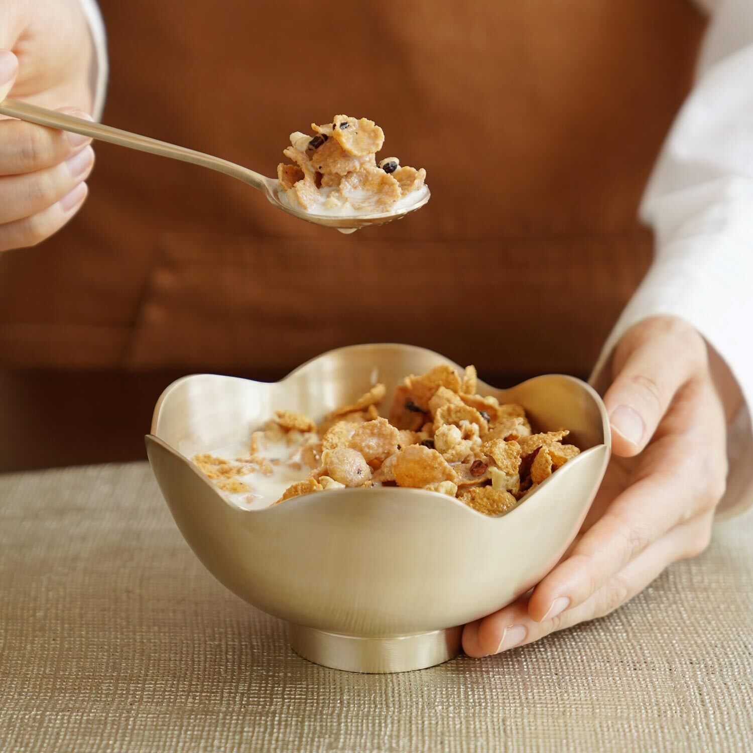 [놋담] 방짜유기 커트러리 양식 디저트 스푼