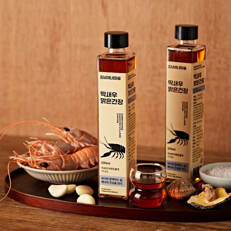 제주 딱새우 맑은 간장 (200ml*3개 구성)