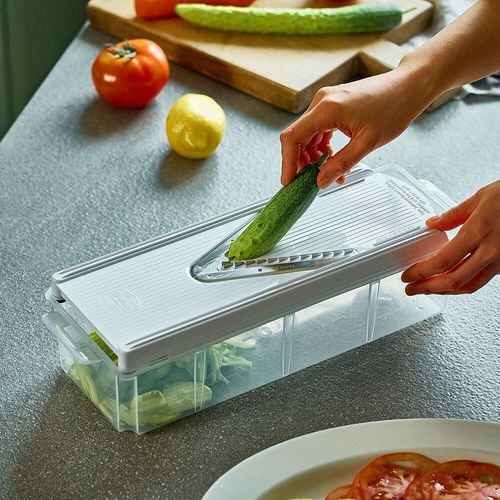 독일 명품 베르너 V3 만능 안전 채칼세트 양배추 파 양파 당근 야채 다용도 슬라이스