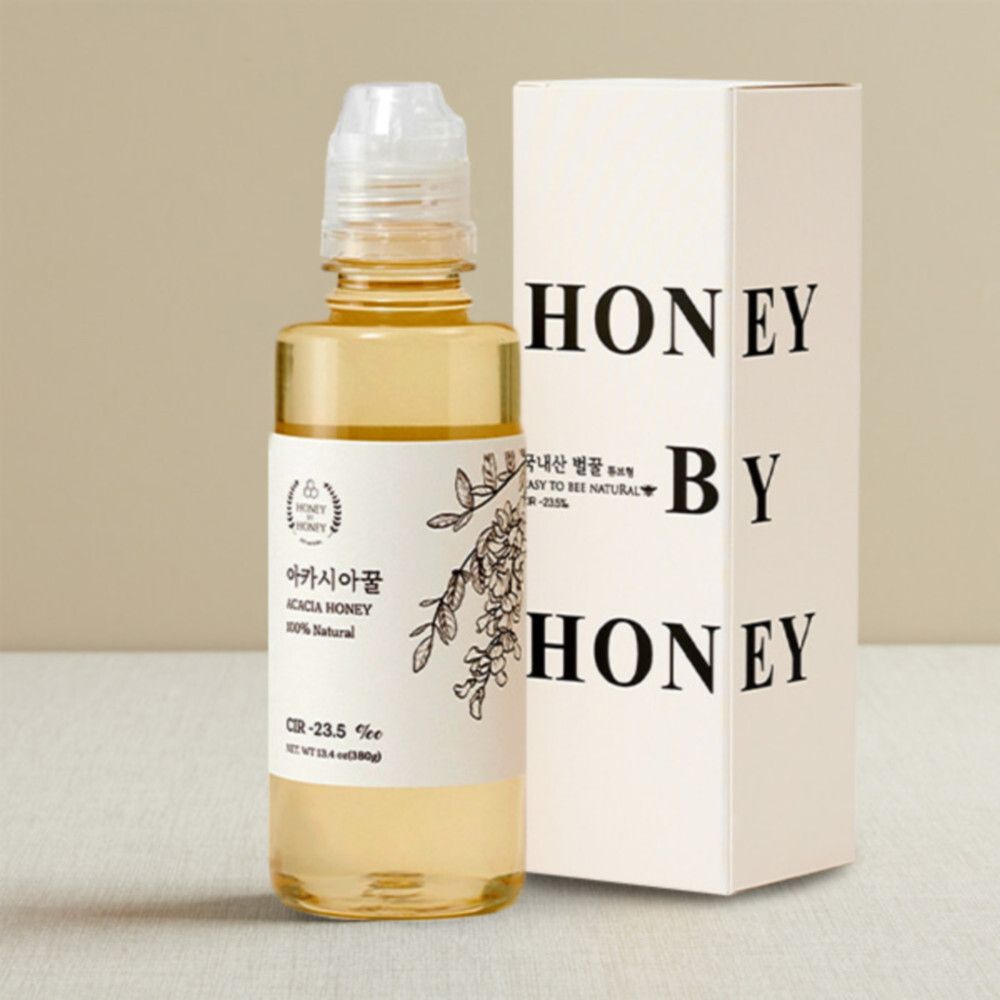 [허니] 100% 국내산 천연벌꿀 아카시아꿀 380g