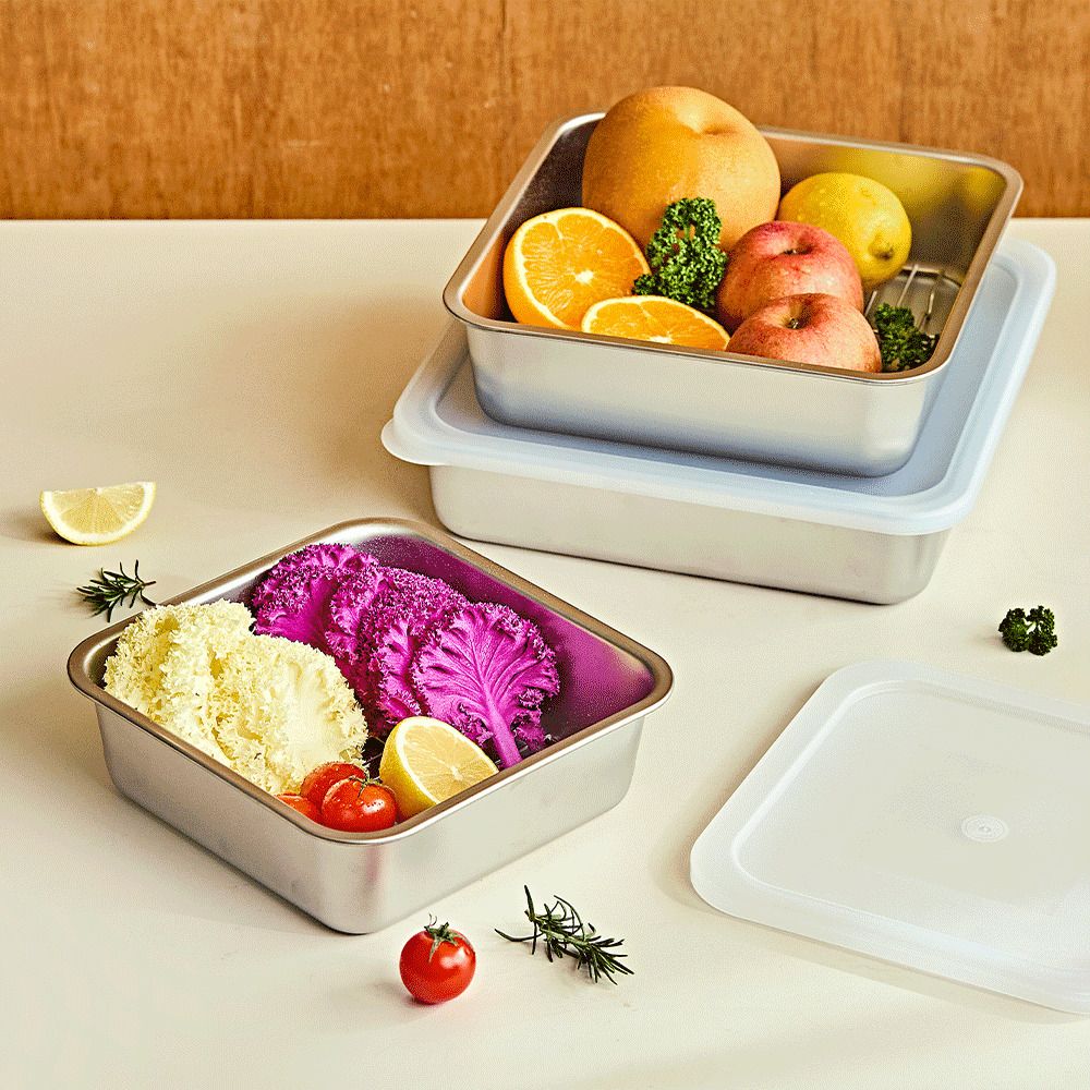 [설준비템] 알텐바흐 정사각/직사각 스테인리스 밧드 세트