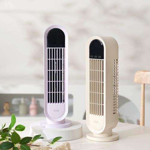 소싱 미니 타워 프로 탁상용 선풍기 / 라벤더,아이보리