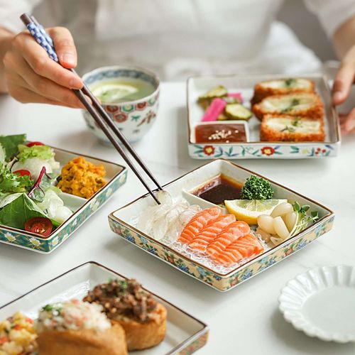 사각 나눔 접시 (옵션 선택)