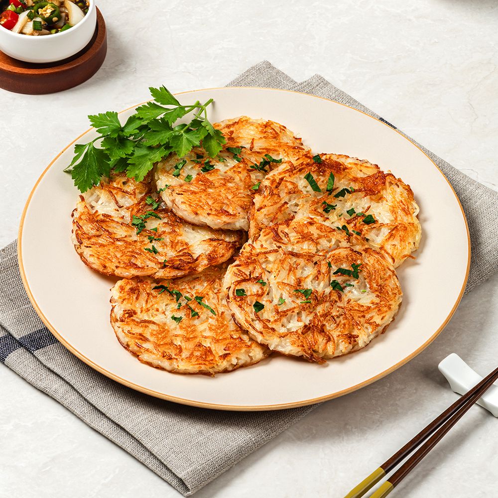 셰프인더가든 수제 겉바속촉 간편한조리 감자채전 1팩(5개)