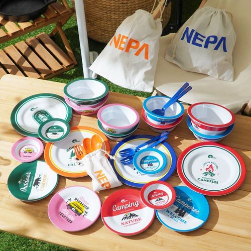 네파 캠핑,피크닉 식기 세트 16p