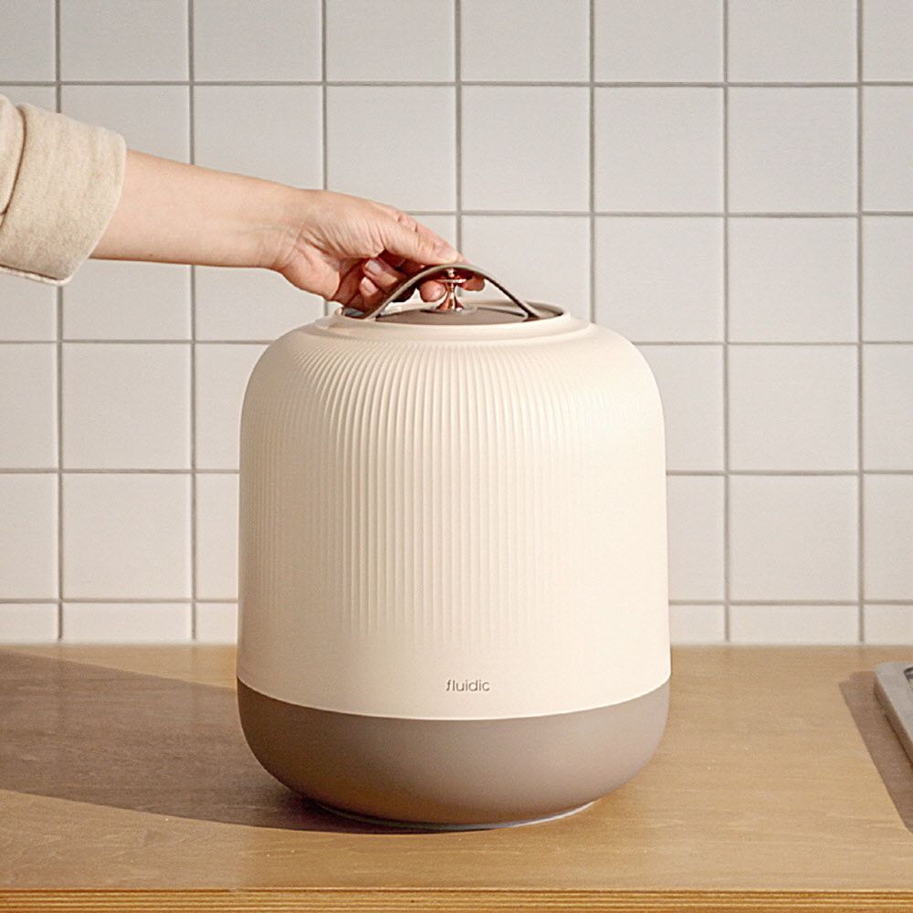 [단3일만] 엠지엠씨 플루딕 진공밀폐 쌀통 10kg