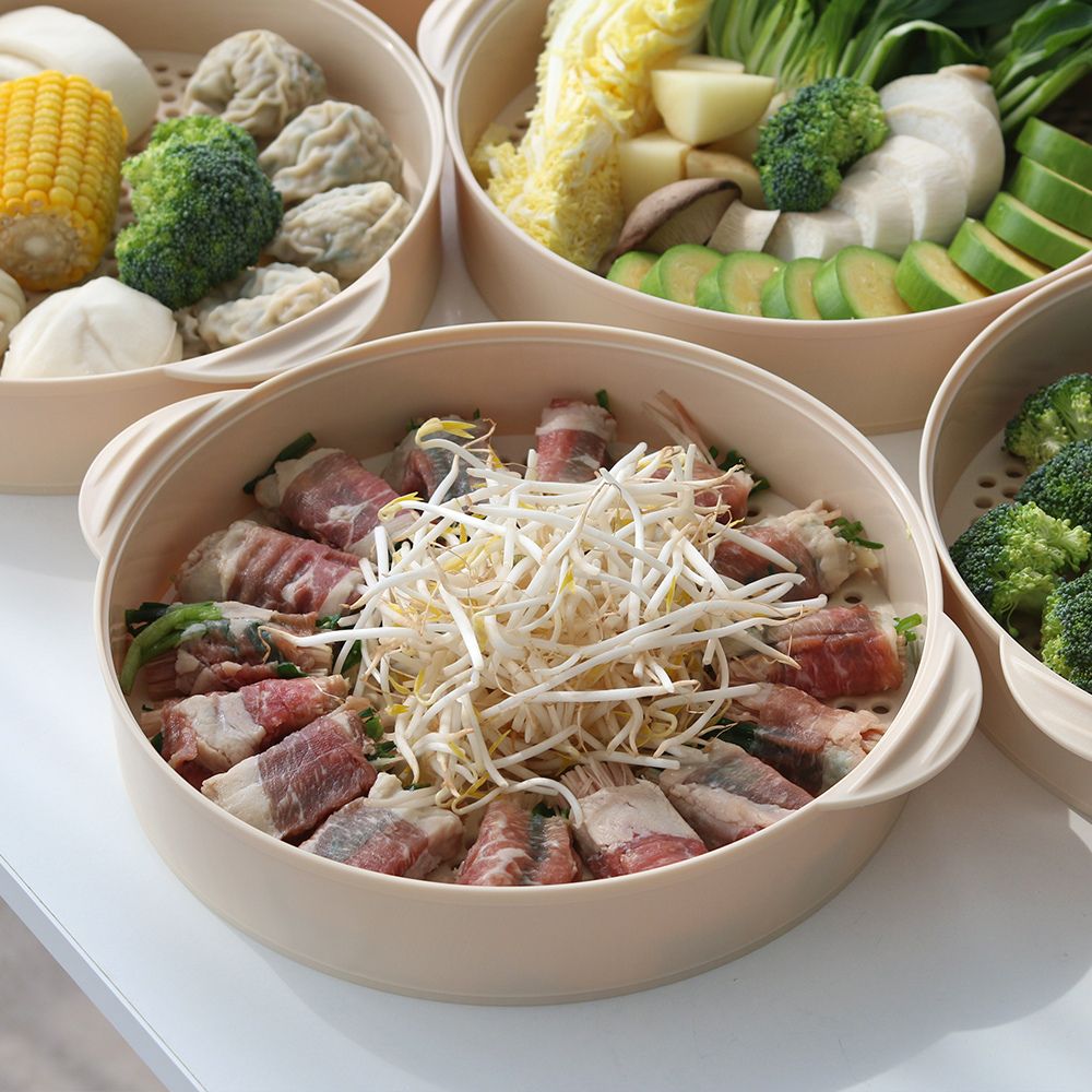 칸칸 전자레인지 찜기 세트 2종 택 1
