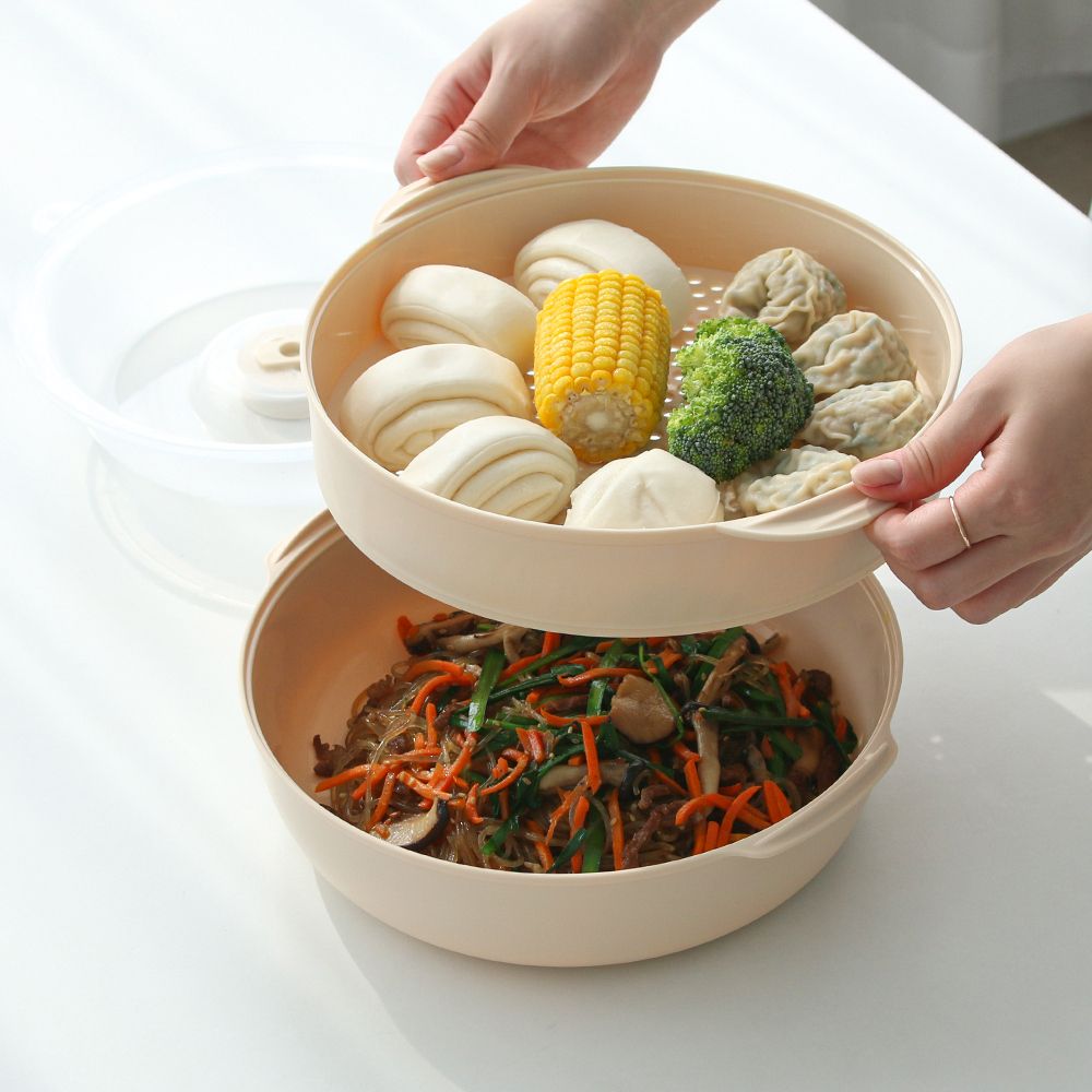 칸칸 전자레인지 찜기 세트 2종 택 1