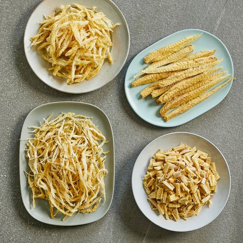 수작업으로 손질한 프리미엄 황태채 4종