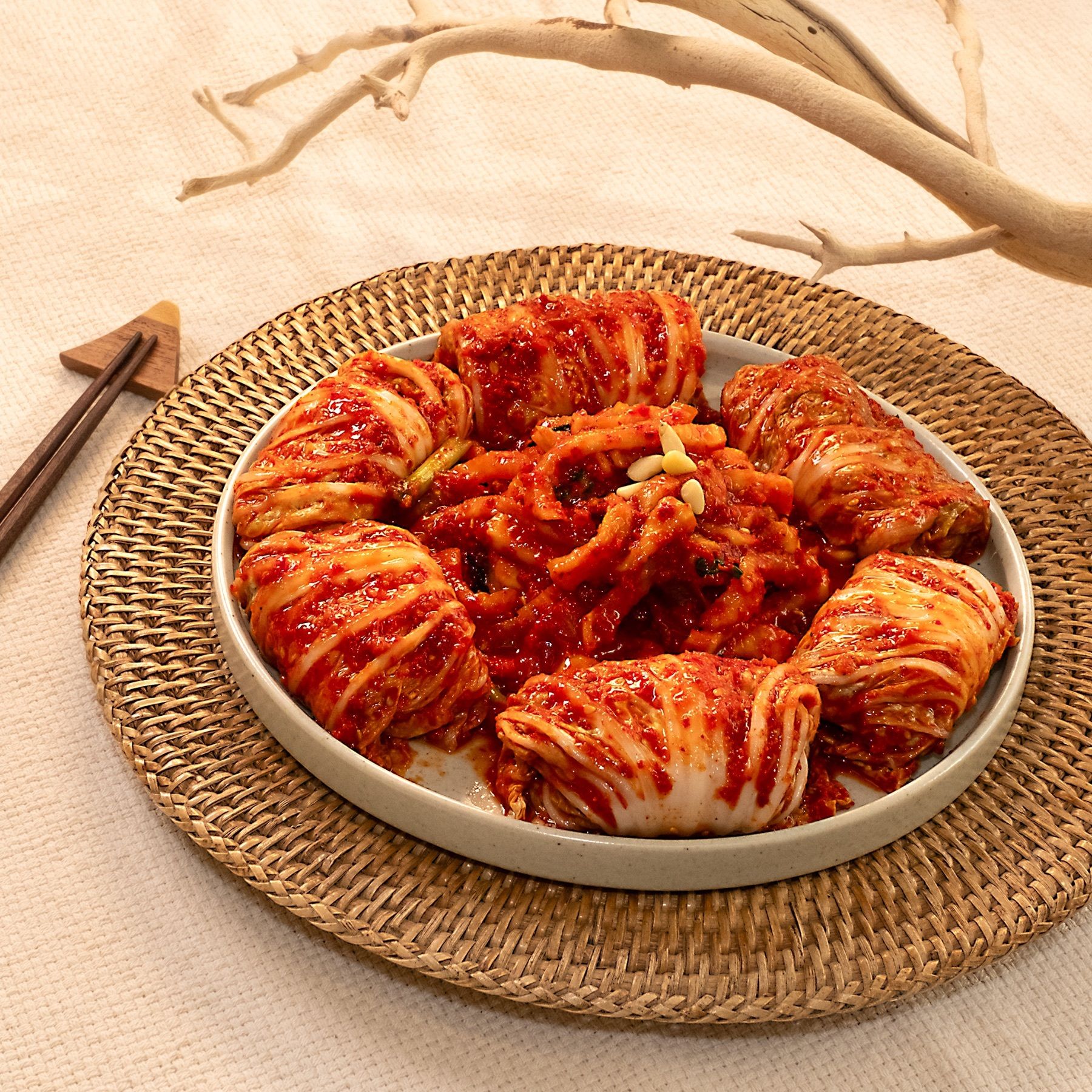 보름달김치 국내산 손수 만든 전통 보쌈김치