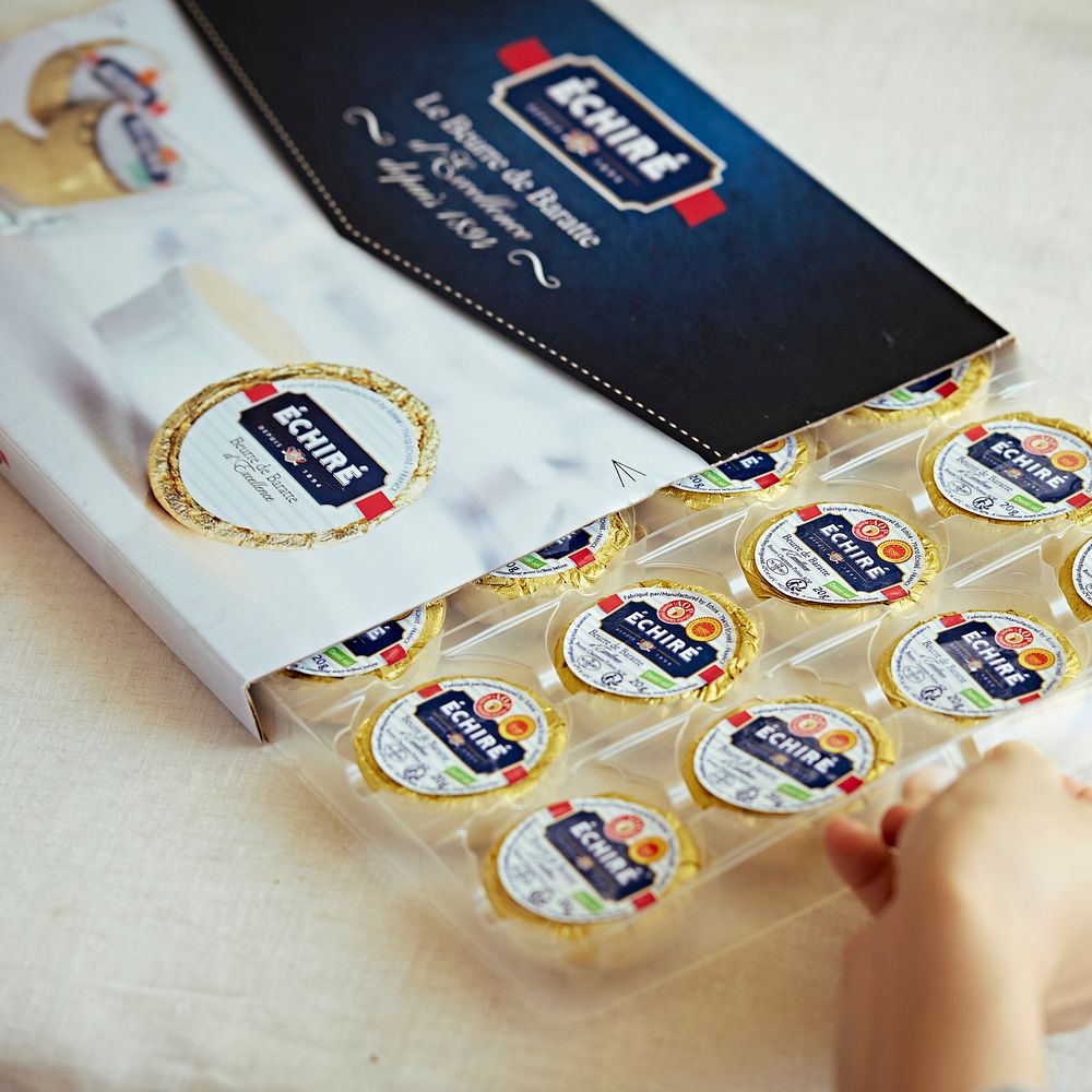 [프랑스 직수입] 왕실전용 버터! A.O.P인증 '에쉬레 포션버터' (가염)