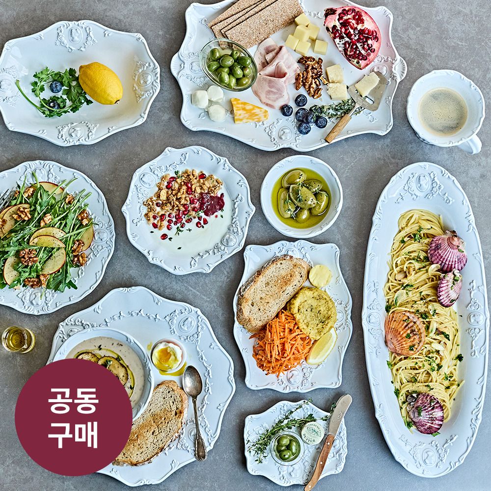 [공동구매] Made in Italy, VBC까사 까메오·인칸토 플레이트 골라 담기