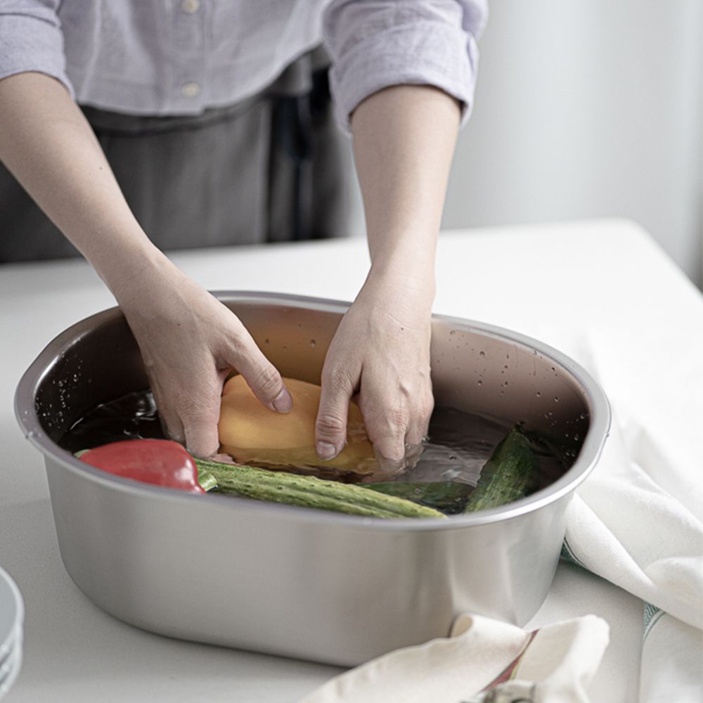 JVR 포스코 304 올스텐 다용도 싱크대 설거지통 (국내산)