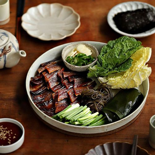 30년 전통맛집 포항 구룡포 덕장 햇 과메기 야채 풀세트 (옵션선택)