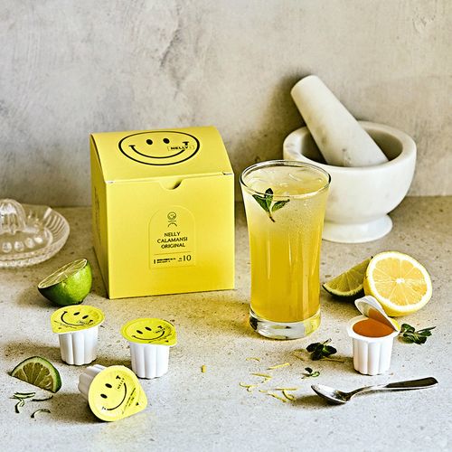 상큼함 가득! 넬리 저당 유자 깔라만시 캡슐