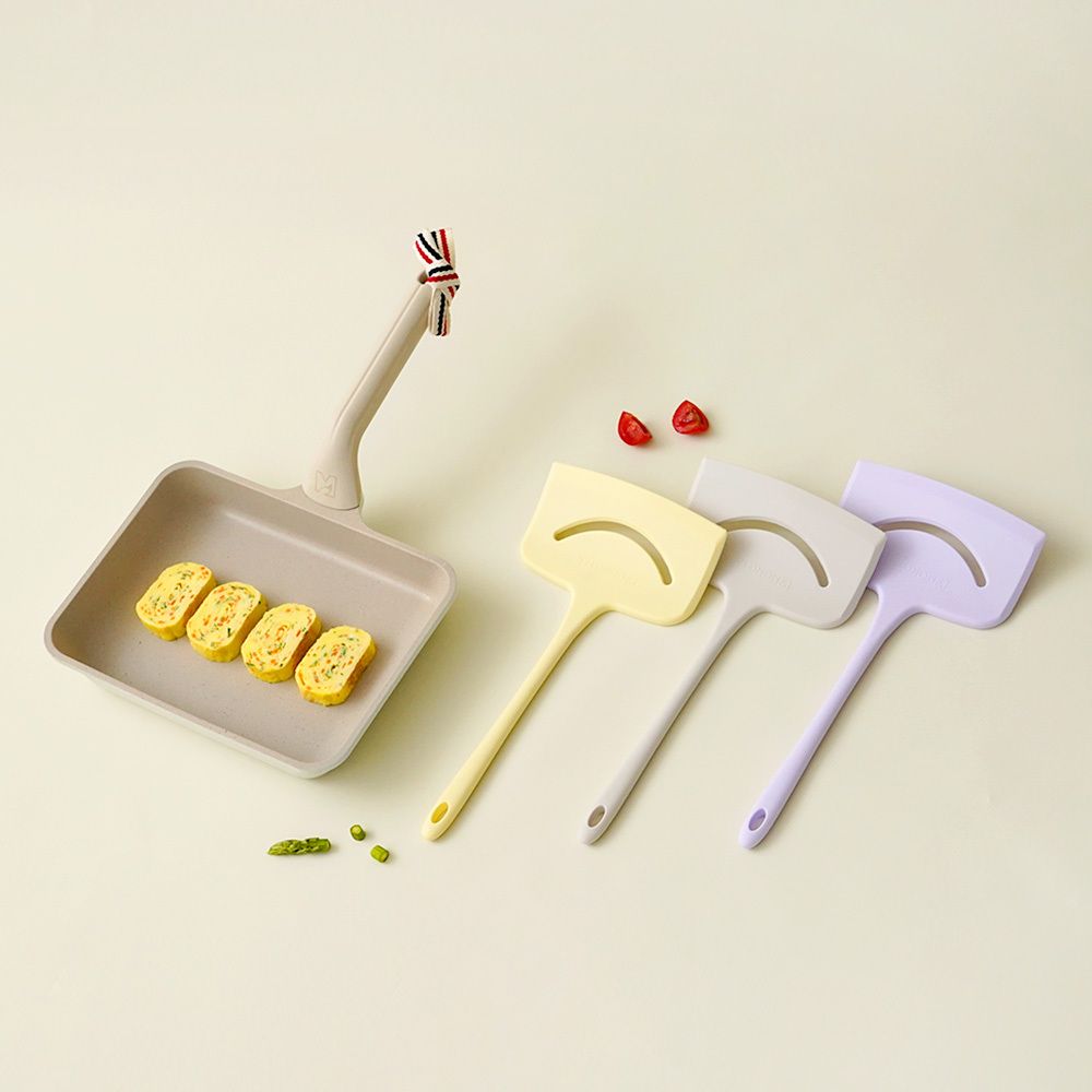 모노테일 계란말이 멀티팬 24CM +  스마일:) 실리콘 와이드 뒤집개 