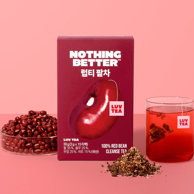 아침을 가볍게! 프리미엄 럽티 팥차