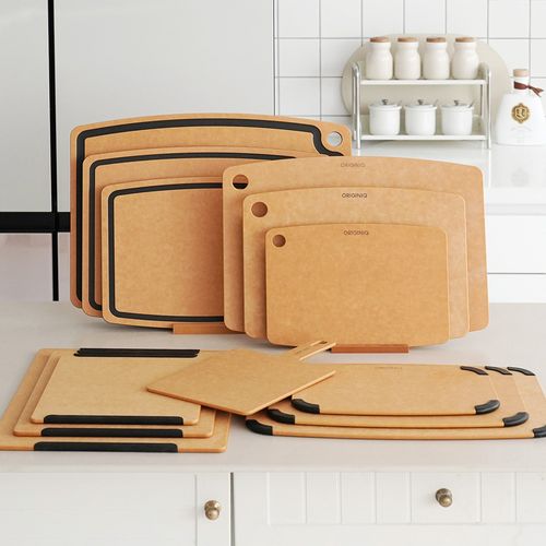 오리지니크 우드 압축 도마 (민도마/논슬립/홈도마/직사각 논슬립)