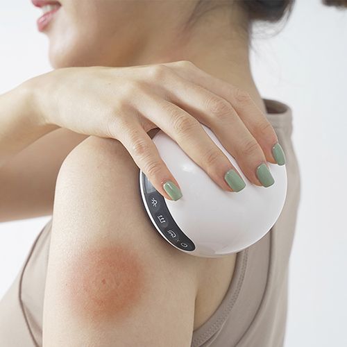 비타그램 흡착형 괄사 목 어깨 마사지기