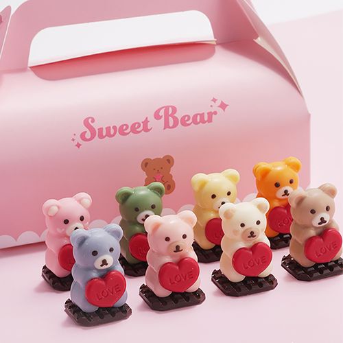 (2026) 귀요미 곰돌이 초콜릿 만들기 DIY세트 2종