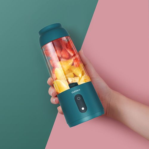 퀸나 포터블 무선 미니 블렌더 300ml (USB-C충전)