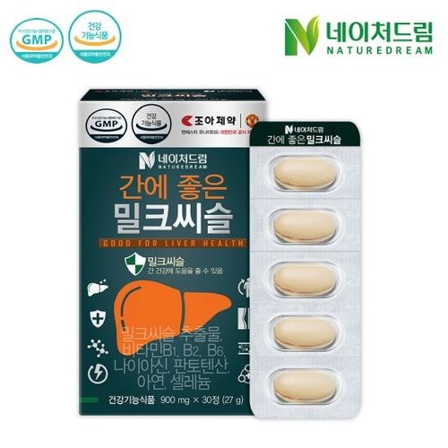 간에 좋은 밀크씨슬 900mg x 30정