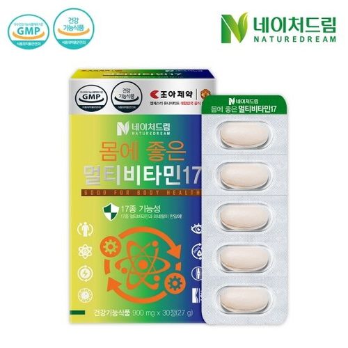 몸에 좋은 멀티비타민17 900mg x 30정