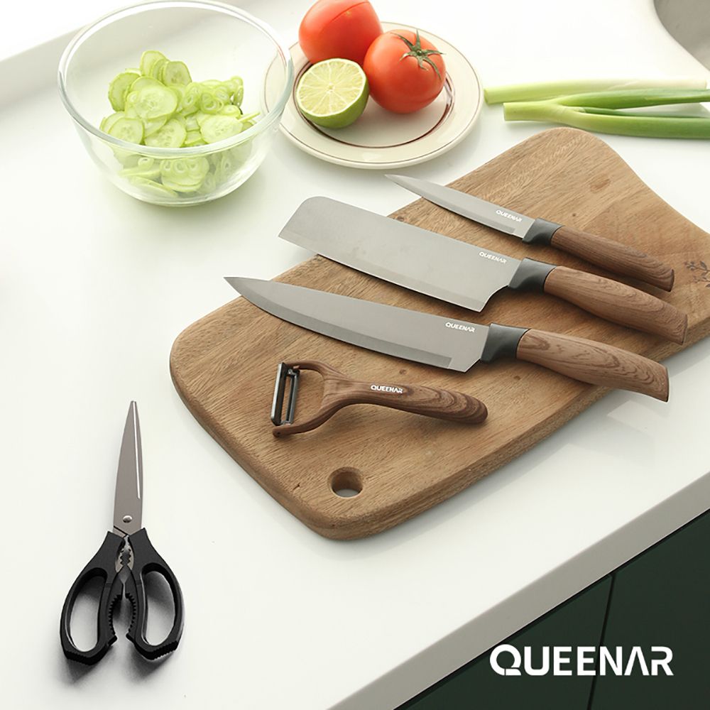 퀸나 딥 우드 칼세트 5종