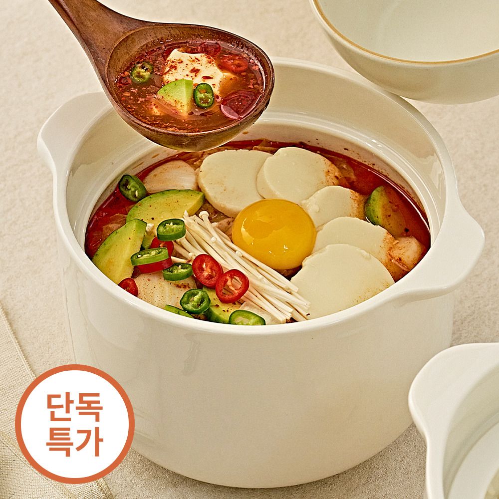 [단독특가] 윤도자기 도자기 전자레인지용 저당밥솥 세트