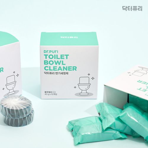 닥터퓨리 국산 프리미엄 변기세정제 40g x 20개 (개별포장형)