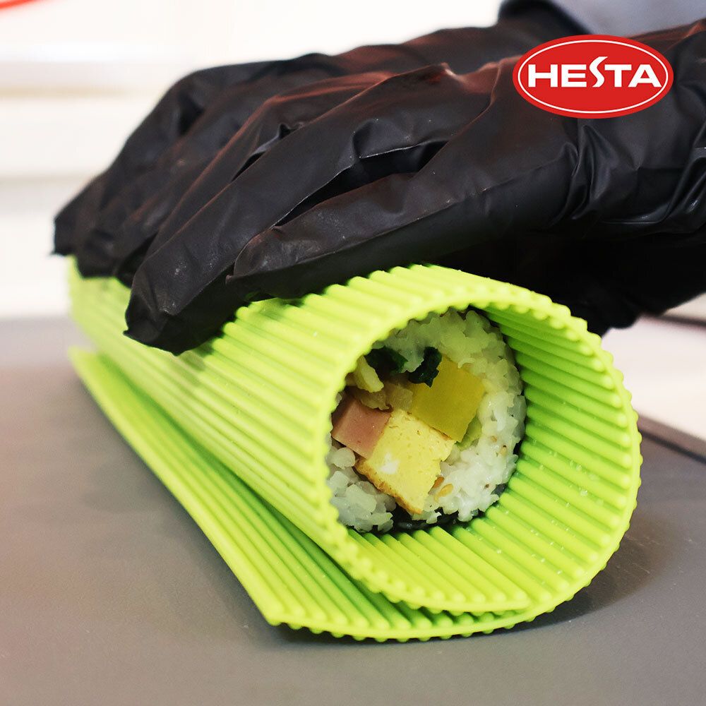 헤스타 국산100% 실리콘 김밥말이 틀 무독성 친환경 위생 깨끗한 주방 도리도구