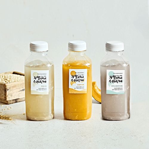 35년 전통방식으로 담은 ‘외할머니 수제식혜’ 3종(전통/단호박/스테비아)
