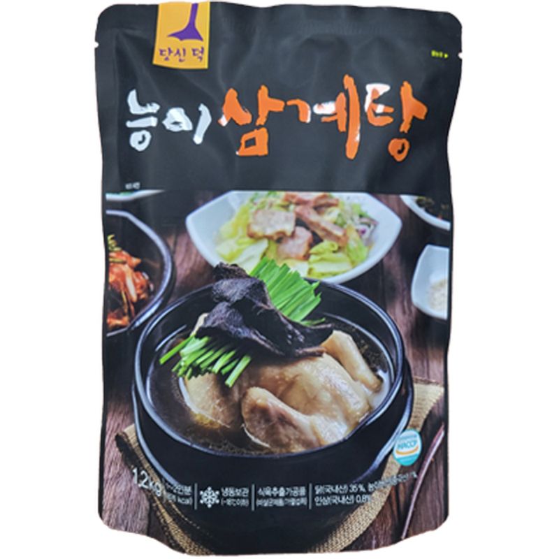능이버섯 삼계탕 1.2kg x 1팩