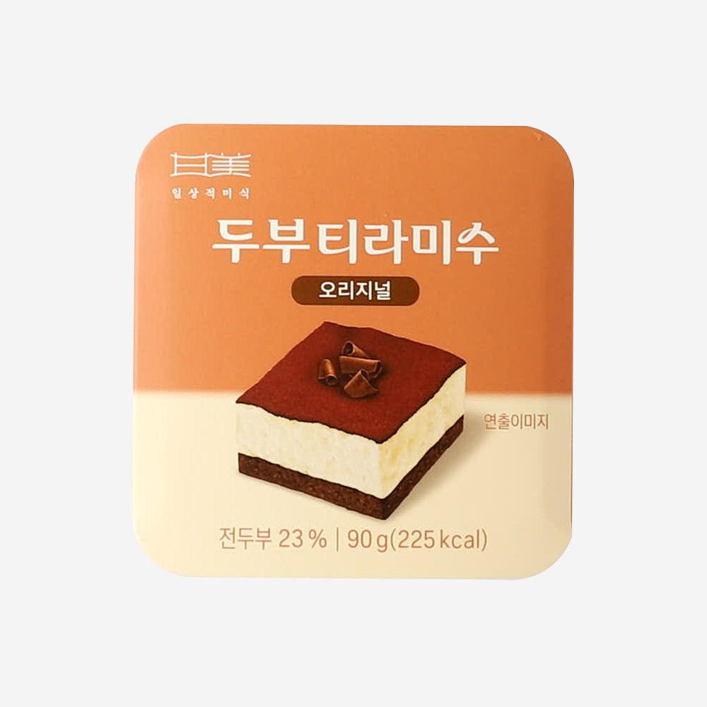 [일상적미식] 두부티라미수 오리지널 / 인절미 (2개)
