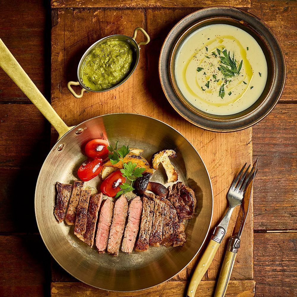 [크리스마스]  '붓처스컷' 뉴욕 스트립 스테이크&크리스마스 홈파티 세트