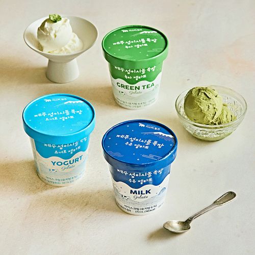 제주 성이시돌 목장 젤라또 (370ml) 1+1 골라담기 (우유&요거트&녹차)