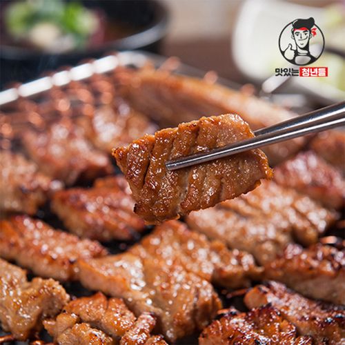 두툼식감 서서갈비 양념 돼지구이/제주흑돼지불고기 1팩(400g)(택1)