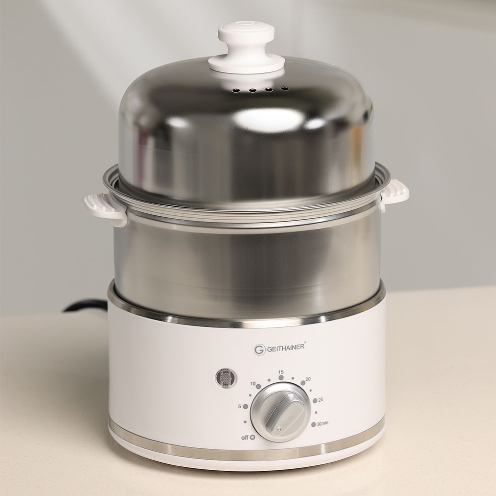 [가이타이너] 다용도 스텐 2단 계란찜기 GTKES-1000