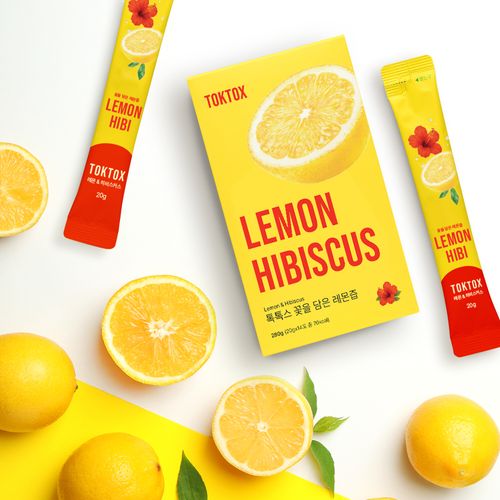 톡톡스 꽃을 담은 유기농 히비스커스 레몬즙 20g X 42포