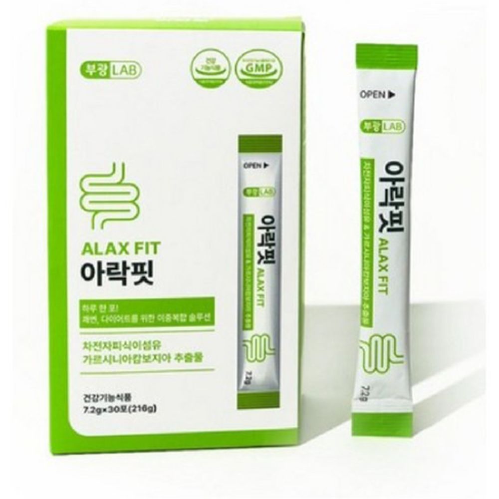 [부광약품] 아락핏 차전자피 식이섬유 7.2g X 30포 1박스 30회분