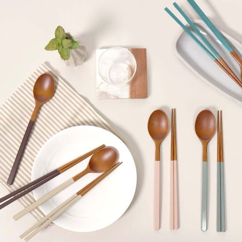 일상편리 매일쓰는 국산 명인 옻칠수저세트