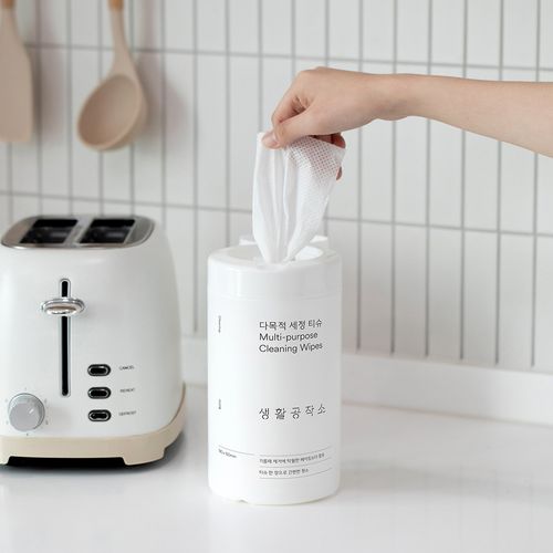 1+1 생활공작소 만능 다목적 세정티슈 150매 2개