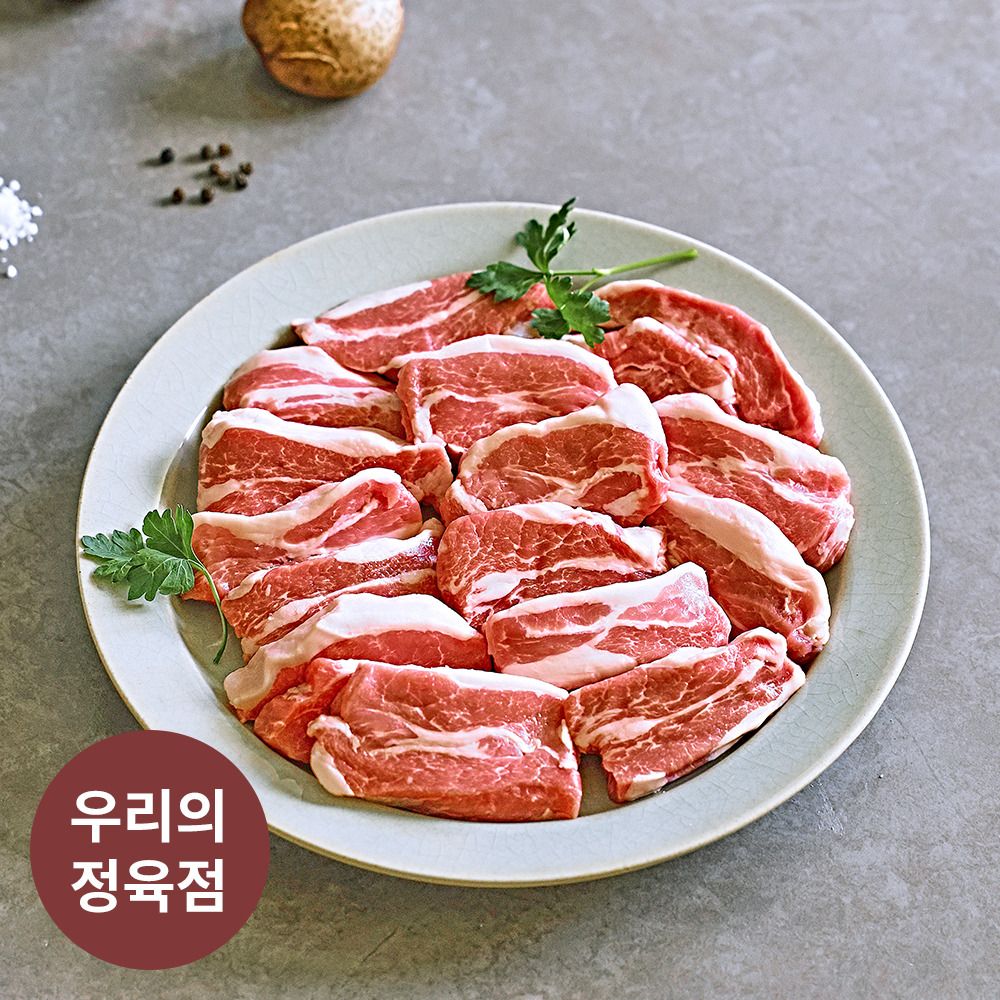 [토곡정] 한돈 가브리살 500g/1kg (냉장)